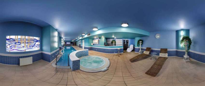 virtual tour 360 foto panoramiche centro benessere e spa